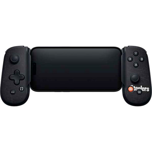 NFL Pittsburgh Steelers Distressed Backbone One for iPhone Game Controller Skin